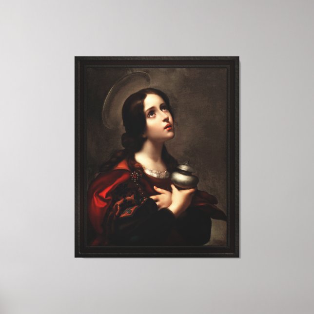 Mary Magdalene by Carlo Dolci Canvas Print (Front)