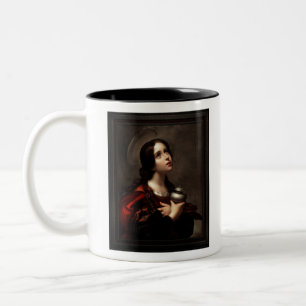 Mary Magdalene by Carlo Dolci Two-Tone Coffee Mug