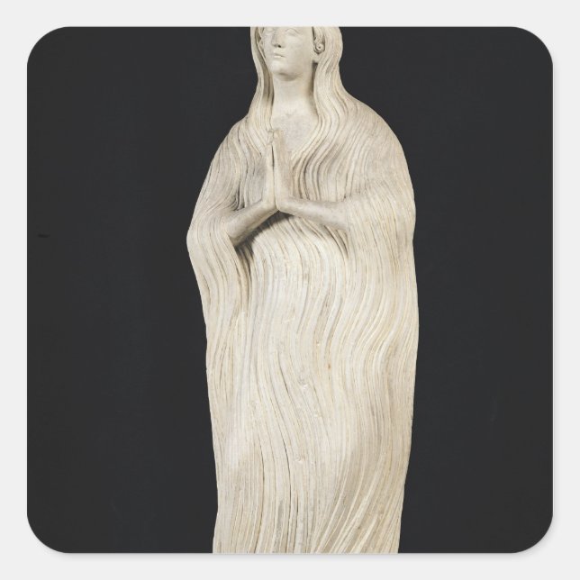 Mary Magdalene, c.1310 Square Sticker (Front)