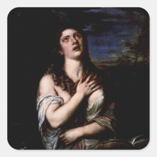 Mary Magdalene, c.1561 Square Sticker