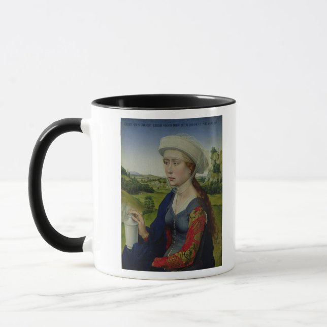 Mary Magdalene, from the right hand panel Mug (Left)