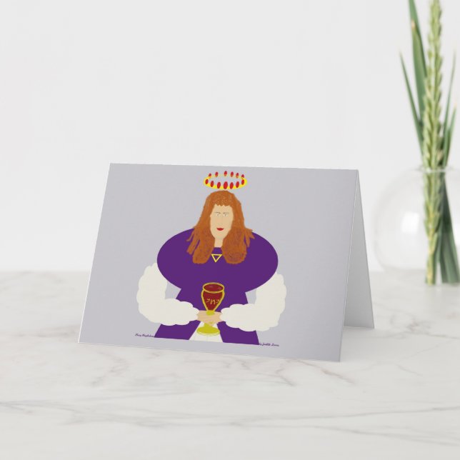 Mary Magdalene Greeting Card (Front)