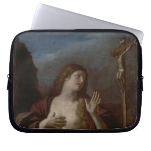 Mary Magdalene in Penitence (oil on canvas) 2 Laptop Sleeve