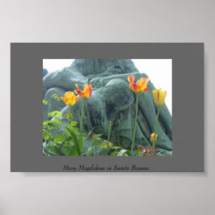 mary magdalene in Sainte Baume Poster