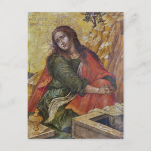Mary Magdalene Orthodox Christian Byzantine Icon Postcard