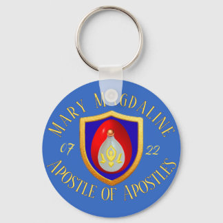 Mary Magdaline Apostle of Apostles 07/22 Feast Day Key Ring