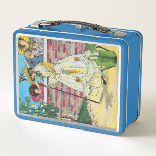 Mary Mary Quite Contrary How Does Your Garden Grow Metal Lunch Box