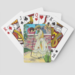 Mary Mary Quite Contrary How Does Your Garden Grow Playing Cards