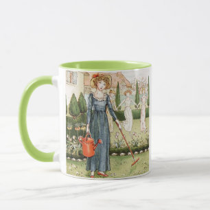Mary Mary Quite Contrary Mug • Kate Greenaway Art