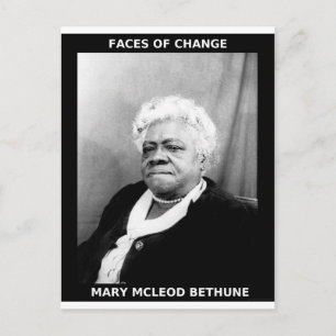 Mary McLeod Bethune Postcard