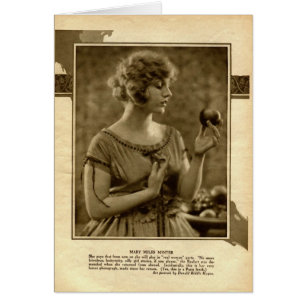 Mary Miles Minter 1921 vintage portrait