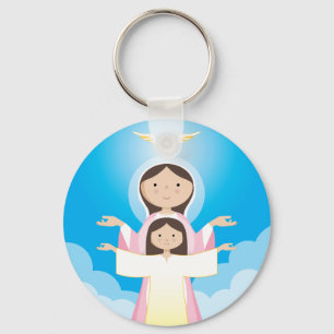 Mary Mother of God Key Ring