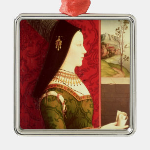 Mary of Burgundy daughter of Charles the Bold Metal Tree Decoration