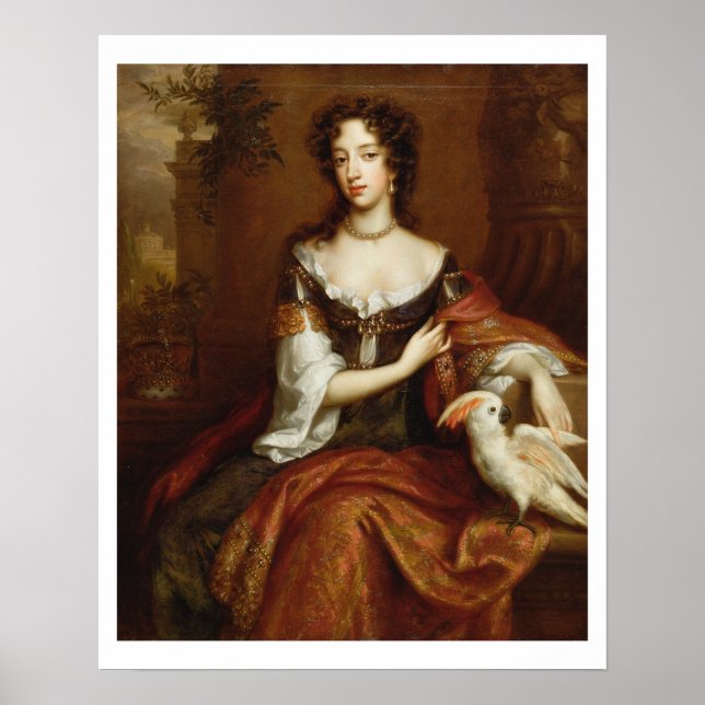 Mary of Modena (1658-1718), c.1685 (oil on canvas) Poster (Front)