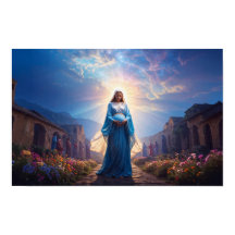 Mary of Nazareth Walking Alone