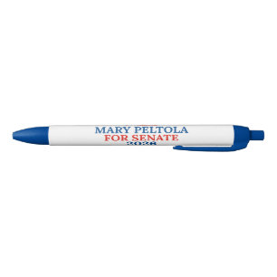 Mary Peltola for Senate 2026 Alaska Election Black Ink Pen