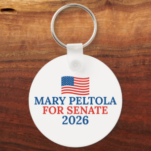 Mary Peltola for Senate 2026 Alaska Election Key Ring