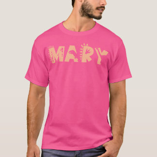 Mary Personalised Boys Dinosaur T Rex Cute Custom T-Shirt