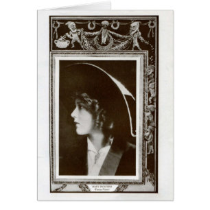 Mary Pickford 1914 vintage portrait