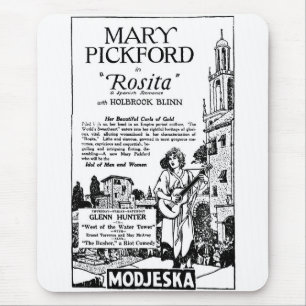 Mary Pickford Rosita 1924 Mouse Mat