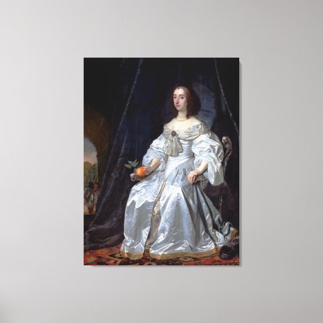 Mary, Princess of Orange Canvas Print (Front)