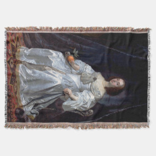 Mary, Princess of Orange Throw Blanket