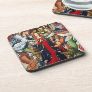 Mary, Queen of Heaven, c. 1485- 1500 Coaster