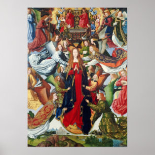 Mary, Queen of Heaven, c. 1485- 1500 Poster