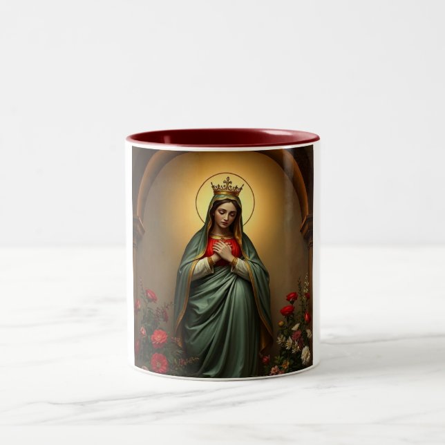 Mary Queen of Heaven Coffee Mug (Center)