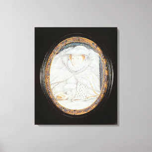 Mary Queen of Scots (1542-87) as a Widow Canvas Print
