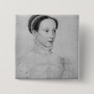 Mary Queen of Scots, 1559 15 Cm Square Badge