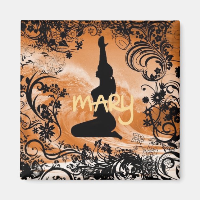 Mary Quite Contrary Magnet (Front)