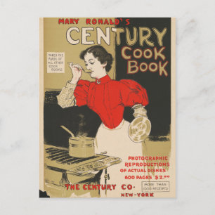 Mary Ronald's century cookbook Postcard