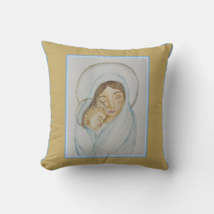 Mary’s Mantle & Child Christmas Cushion