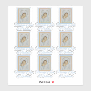 Mary’s Mantle Vinyl Sticker Set – Blessings Love