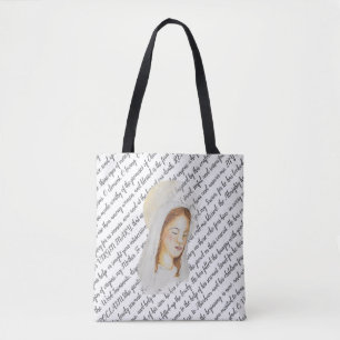 Mary’s Prayer Tote Bag