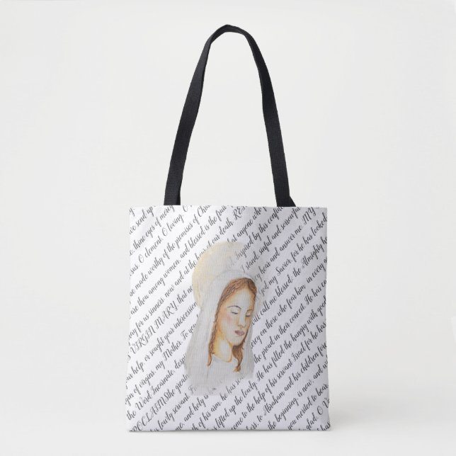 Mary’s Prayer Tote Bag (Front)