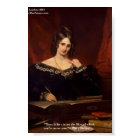 Mary Shelly "Love Never Seen" Quote Posters