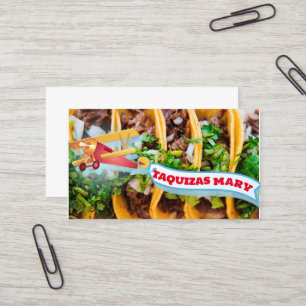 Mary taquizas business card