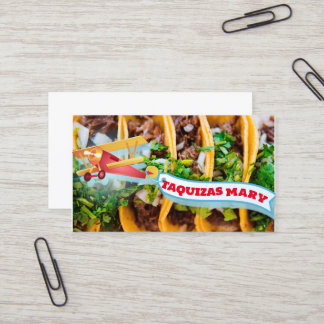 Mary taquizas business card