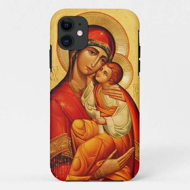 Mary The God Bearer Case-Mate iPhone Case (Back)