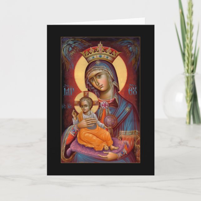 Mary - THEOTOKOS Holiday Card (Front)