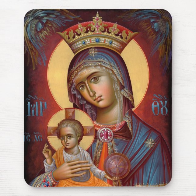 Mary - THEOTOKOS Mouse Mat (Front)