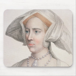 Mary Tudor (1516-58) engraved by Francesco Bartolo Mouse Mat