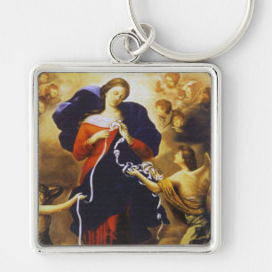 MARY UNDOER OF KNOTS KEY RING