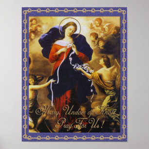 MARY, UNDOER OF KNOTS. POSTER