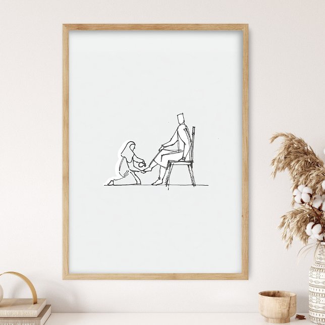 Mary with Alabaster Flask,  PRINT!!, John 12_3 Poster (Creator Uploaded)