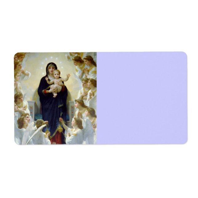 Mary with Angels - Regina Angelorum (Front)