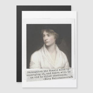 Mary Wollstonecraft Quote - Great Women in History