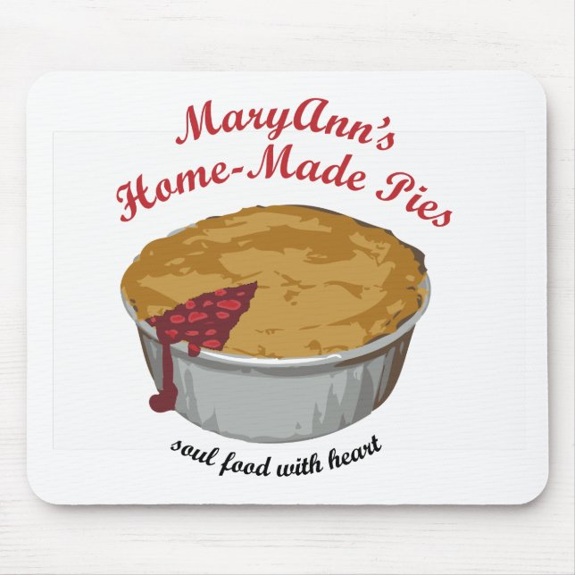 MaryAnn's Homemade Pies Mouse Mat (Front)